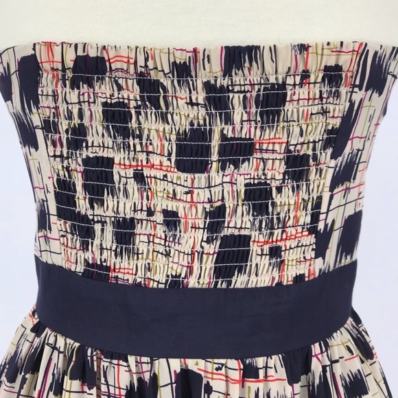 Anthropologie Burlapp Silk Dress Size 4 - Picture 3 of 8